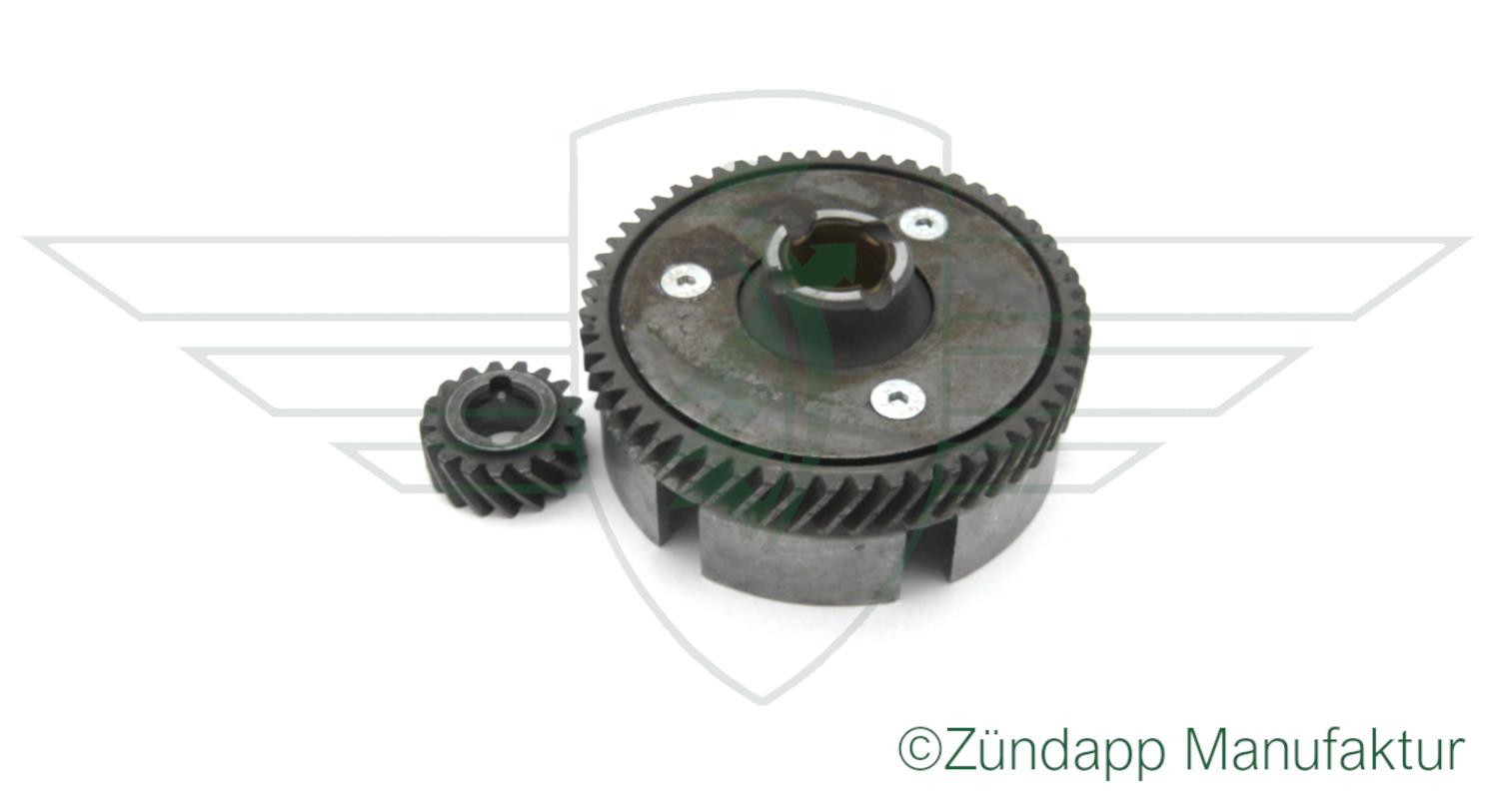 Clutch wheel cpl.